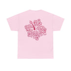 T-Shirt — "Midnight Hoodies" Floral Hibiscus Graphic Tee