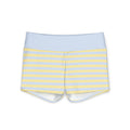 Yellow and Blue Yoga Shorts