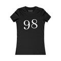 Women's Favorite Tee — Customizable Back Text Casual Tee