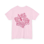 T-Shirt — "Midnight Hoodies" Floral Hibiscus Graphic Tee
