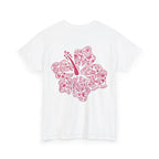 T-Shirt — "Midnight Hoodies" Floral Hibiscus Graphic Tee