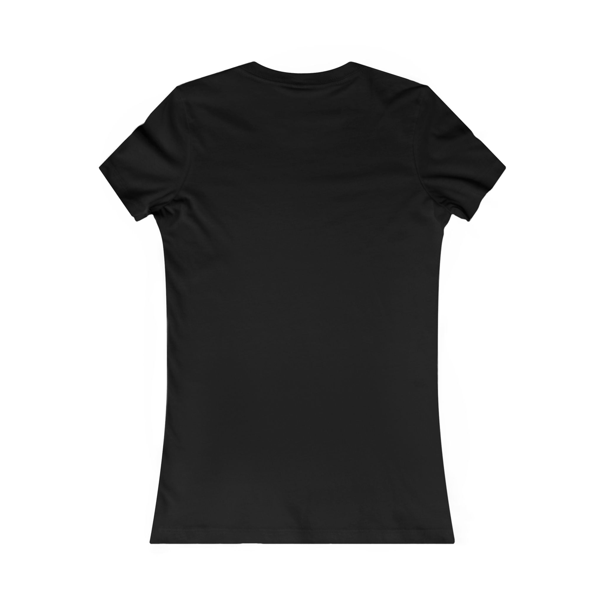 Women's Favorite Tee — Customizable Back Text Casual Tee
