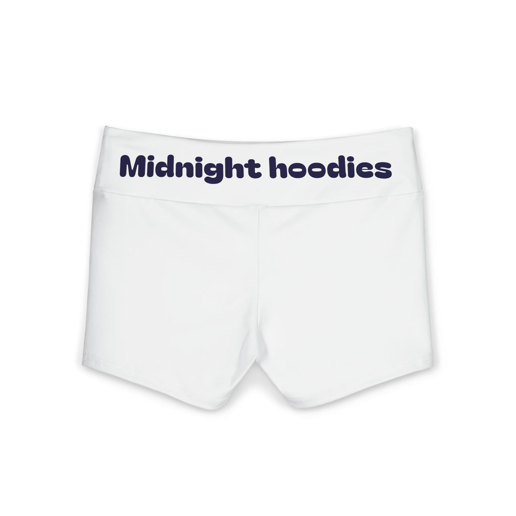 Yoga Shorts — 'Midnight Hoodies