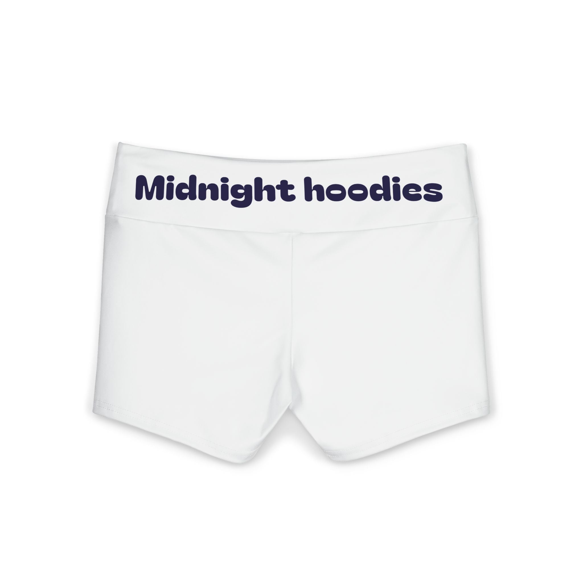 Yoga Shorts — 'Midnight Hoodies